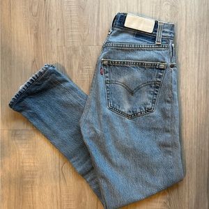 RE/DONE - High-rise Straight Leg Crop, 25